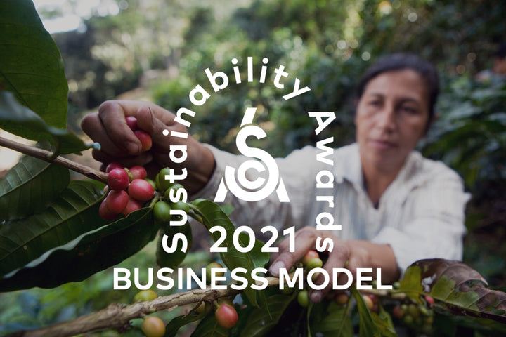 Pachamama Coffee Accepts the 2021 Sustainability Award for Business Model from the Speciality Coffee Association