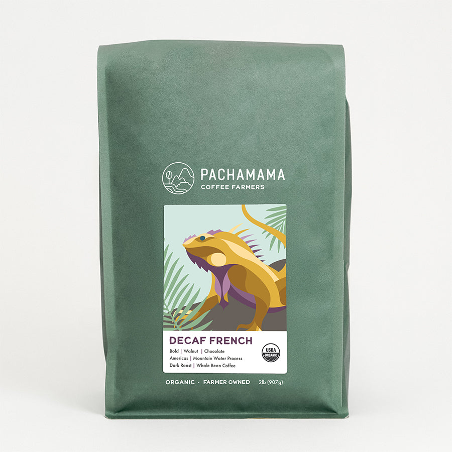 Organic Decaf French Roast Coffee Beans | Dark Roast | Direct