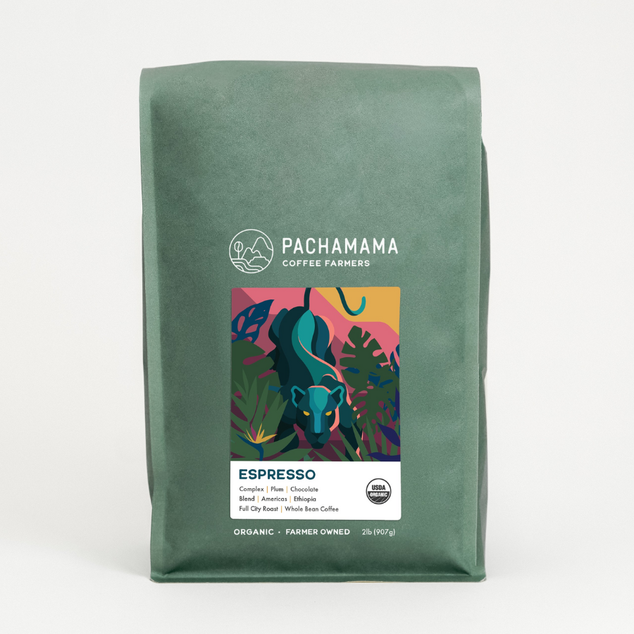 Pachamama Classic Espresso | Organic Coffee Beans | Full Roast