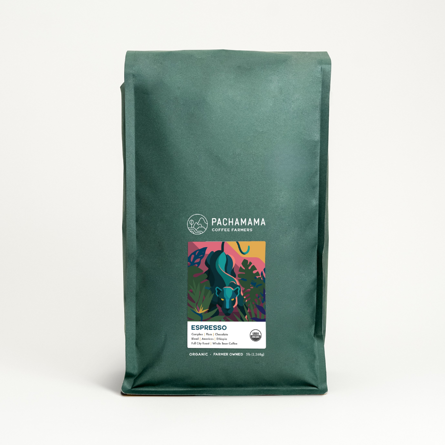 Pachamama Classic Espresso | Organic Coffee Beans | Full Roast