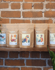 Pachamama World Tour - Set of five 4 oz bags of coffee from each of our farmer-owned cooperatives