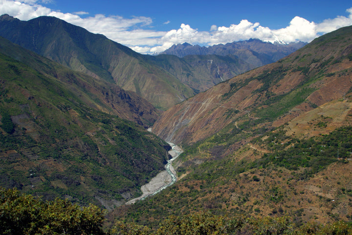 Santa Teresa Valley in Peru 