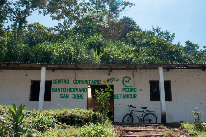 coffee cooperative building in Guatemala