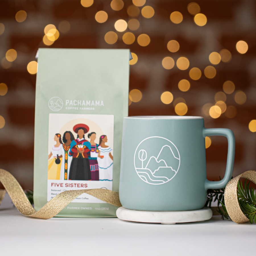 Ceramic Mug & Coffee Gift Bundle