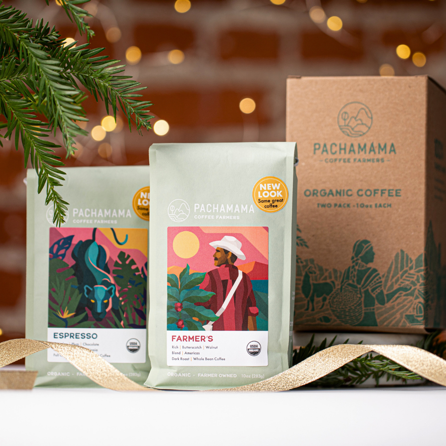 Organic Coffee Gift Bundle | Two 10oz Bags in Gift Box
