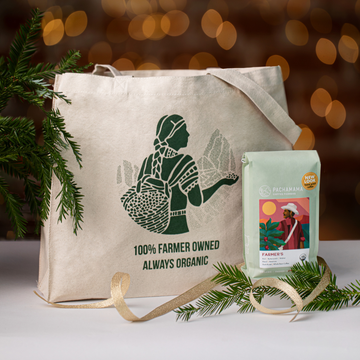 100% Farmer-Owned Tote & Coffee Gift Bundle